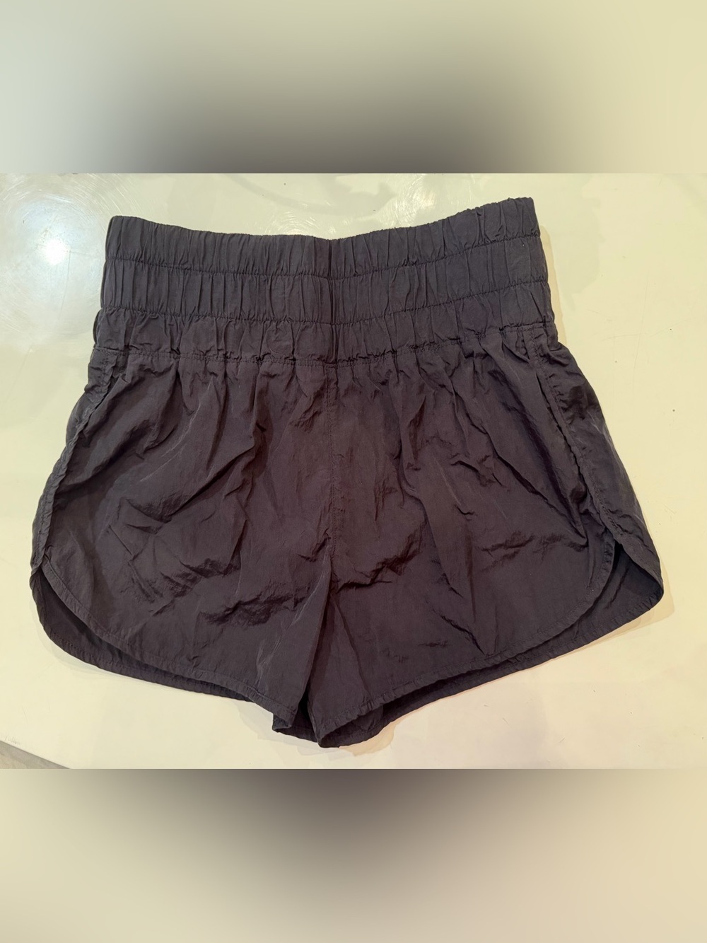 GB Girls Elastic Waist Black Shorts Size Medium